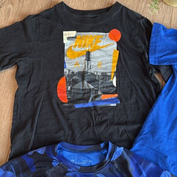 ((4 PIECE)) BOYS UNDER ARMOUR NIKE JORDAN SHORT SLEEVE TEE BUNDLE SIZE LARGE - Picture 5 of 5